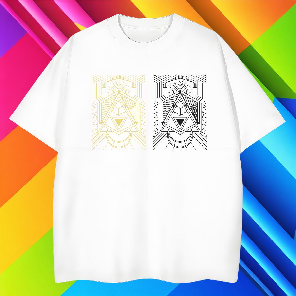 Mens T Shirts 230g Pure Cotton totem Street Breathable Short Sleeve Oversized 4XL Tshirts 2024 DIY Soft Clothes