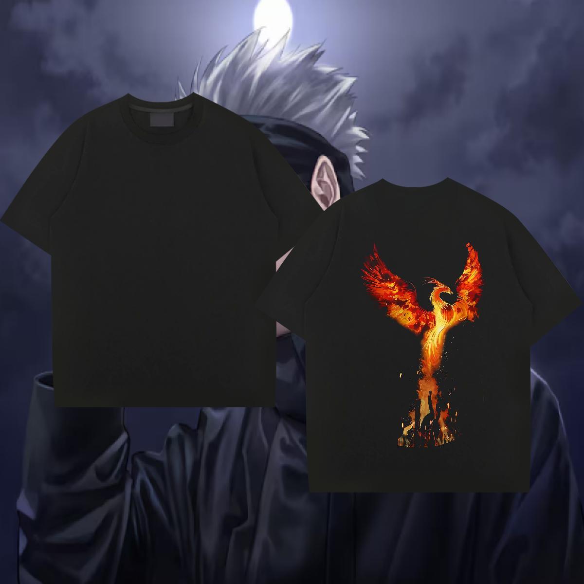 Customized Mens T Shirts 230g 100% Cotton bird Hip Hop Street Clothes Breathable Short Sleeve Cool Design Mens Tshirts Plus Size Custom