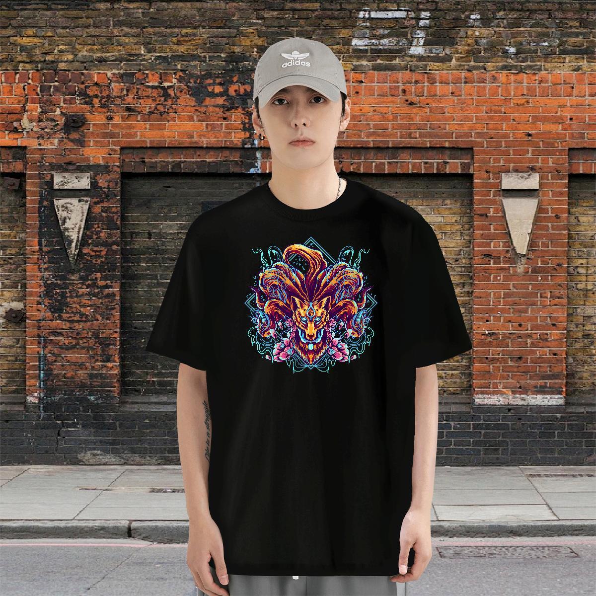 Free Shipping Men Tshirts 100% Cotton 230g Street wear Hip Hop Asian Size Crew Neck Breathable Classic T shirt Clothings