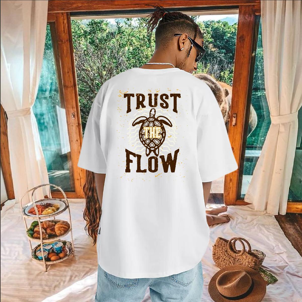 Fashion Men T Shirts 230g Pure Cotton Home Outdoor Clothings Crew Neck Breathable Unisex Couples T Shirts Custom Cartoon