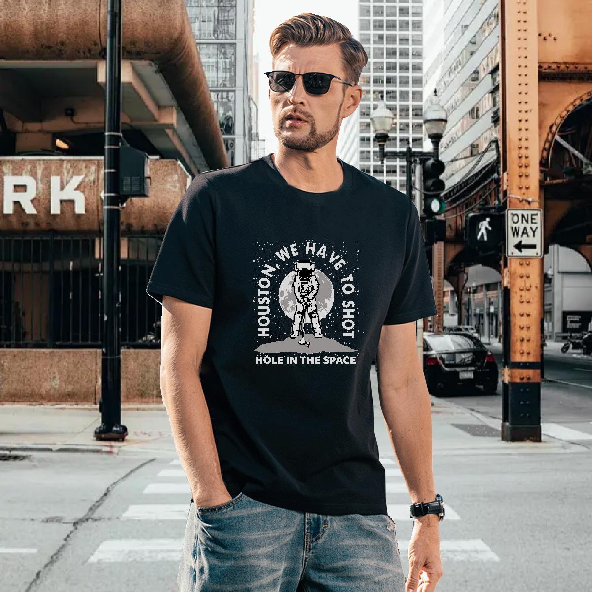 T shirt 230g Pure Cotton person Spring Summer Breathable Short Sleeve Customized Mens Tshirts Classic Soft Tops