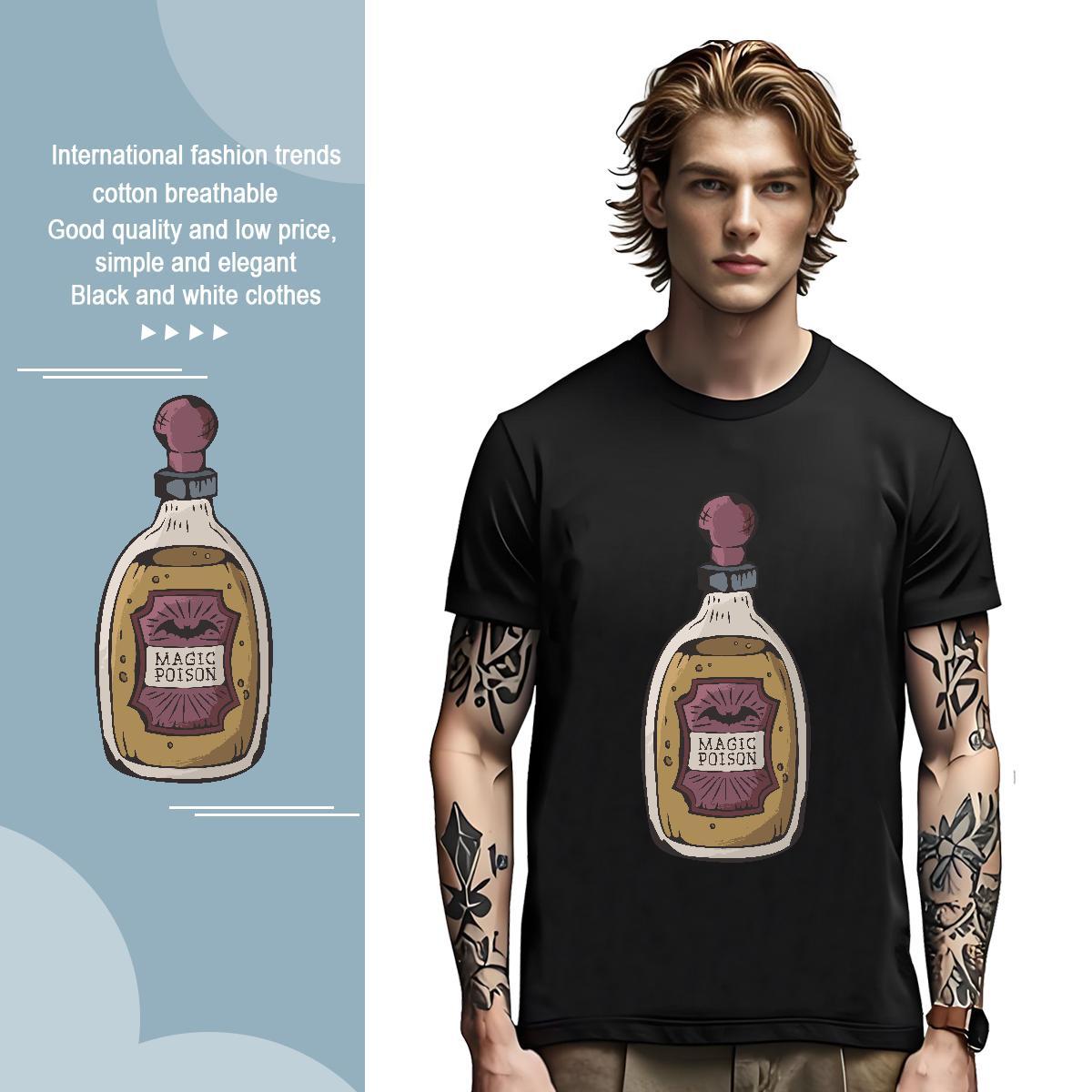 T shirt 230g Pure Cotton bat Sport Breathable Short Sleeve Black Oversized Tshirt for Man Woman Brand Comfortable Tees