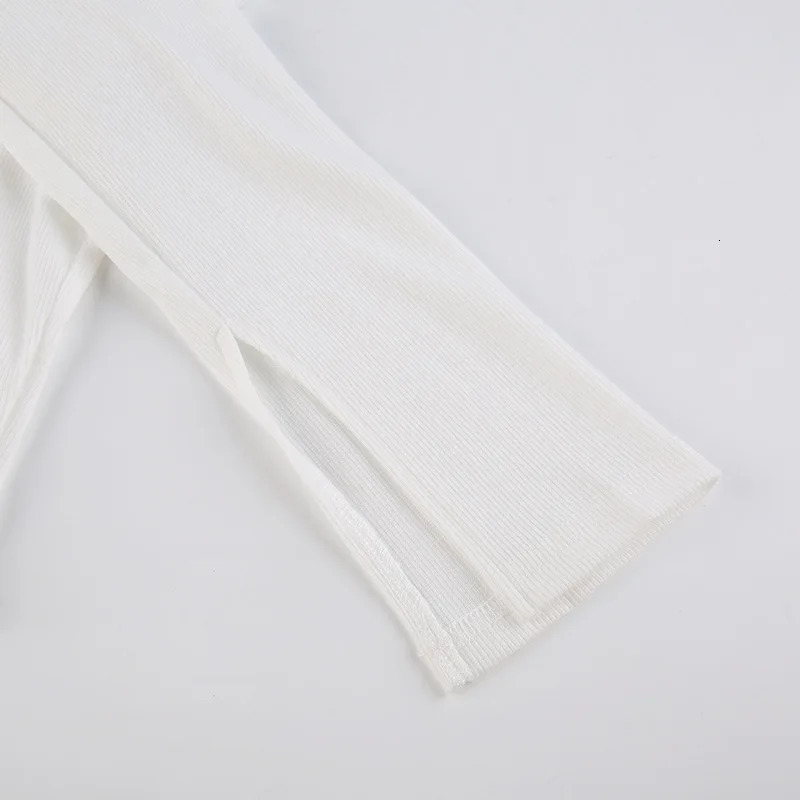 Polo collar ribbed long sleeved womens basic solid T-shirt fashion pocket crop womens fully matched retro T-shirt Y2K clothing 240827