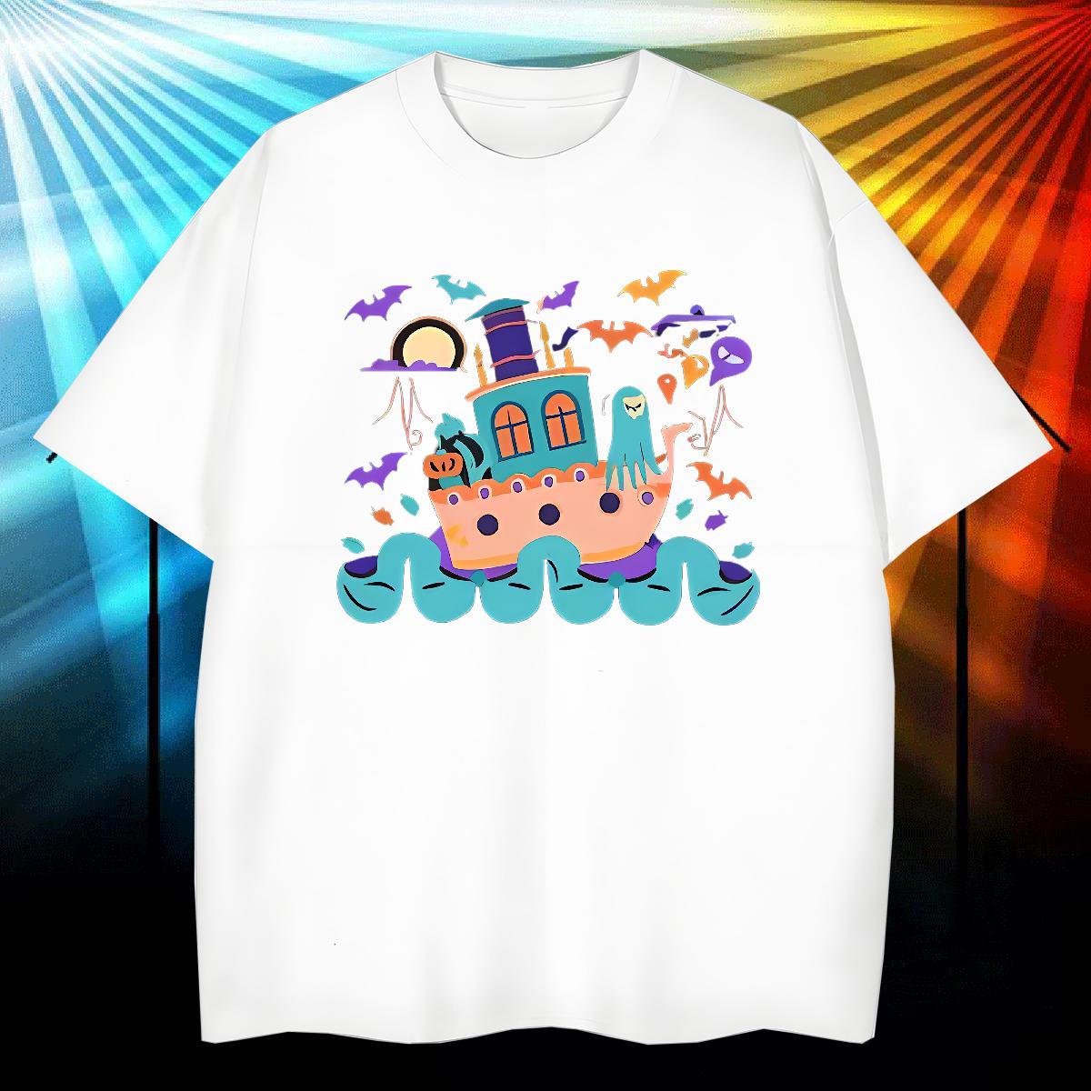 Custom Mens T Shirts 230g 100% Cotton Casual Tops Tees Breathable Crew Neck Cool Couples T Shirts Customized Print