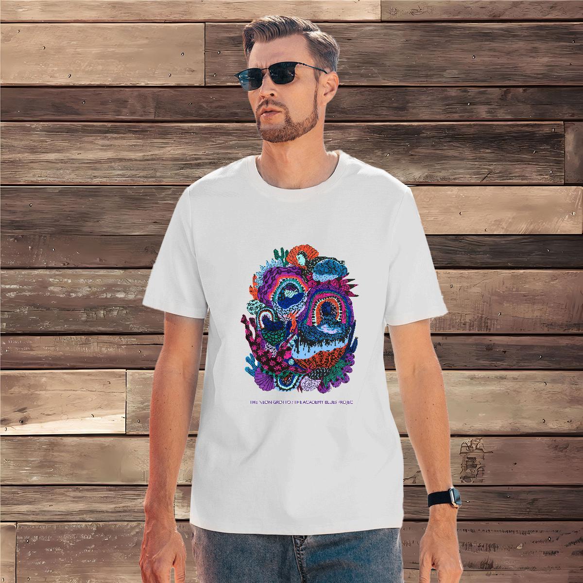 High Quality Tshirts 230g 100% Cotton flower Men T Shirts Daily Outfit Breathable Short Sleeve Oversized 3XL 4XL New Tops Tees
