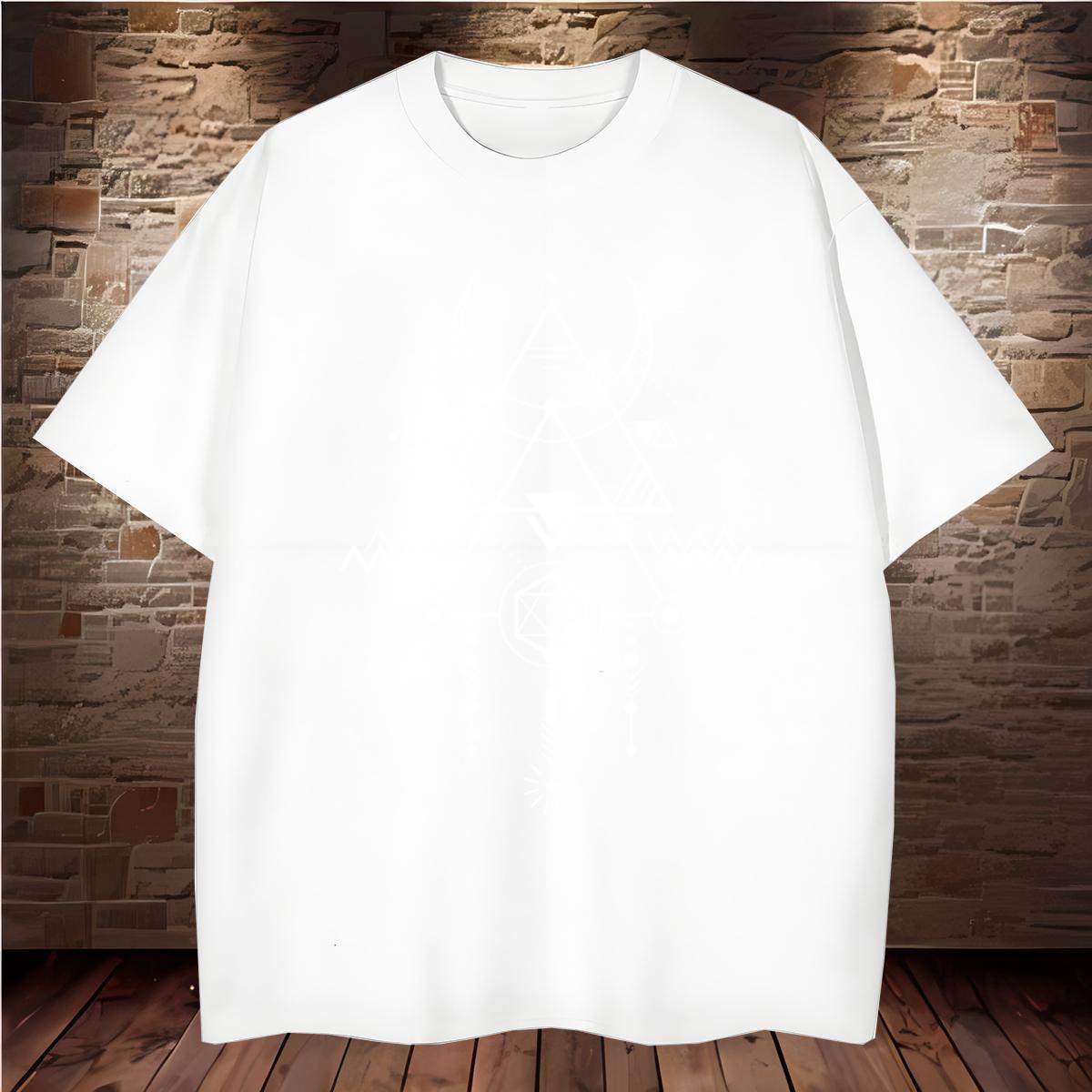 T Shirt For Man 230g Pure Cotton Lines Street Short Sleeve Soft Plus Size Cartoon Men Tees New Designer Unisex Tees Shirts