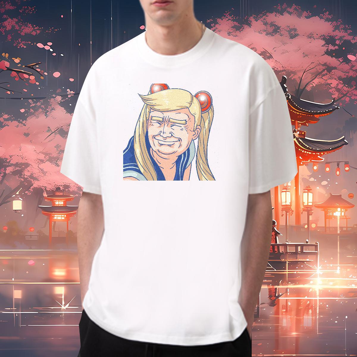 T-Shirts for Men 230g Cotton portrait Daily Outfit Breathable Custom Printing Couples T Shirts Fashion New Cool Design Tops Shirt