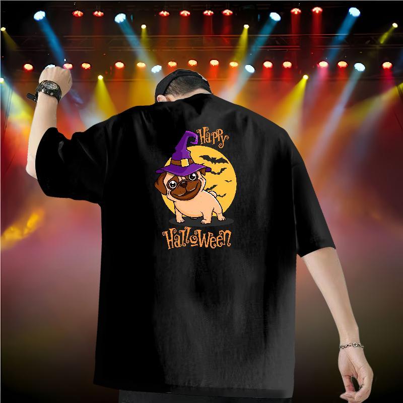 2024 Summer T shirt 230g Cotton High Street Hip Hop Wear Breathable Crew Neck High Quality Tshirt for Man Woman Custom Big Size