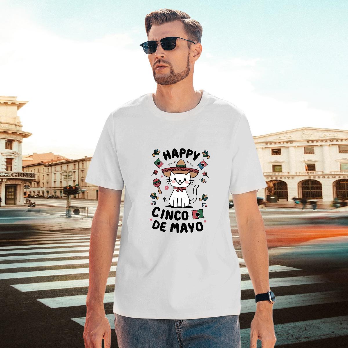 Brand Men Clothes T-Shirt 100% Cotton 230g Man T Shirts Casual Crew Neck Oversized Customized Tops Shirt