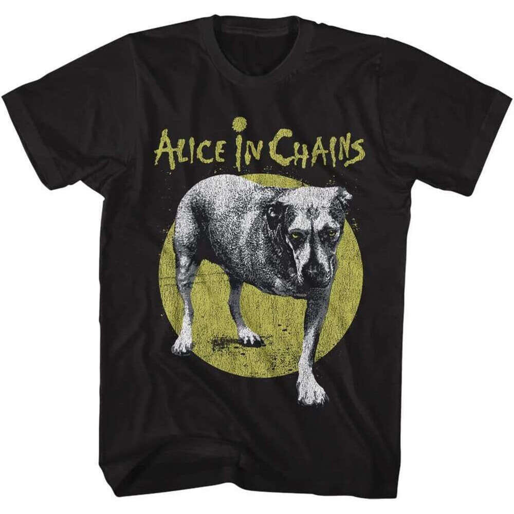 Fashion T shirt Mens Alice in Chains Shirt Self Titled Album Cover 90s Music Graphic Tees shirts tshirt Casual tops summer clothes Short sleeve Free s