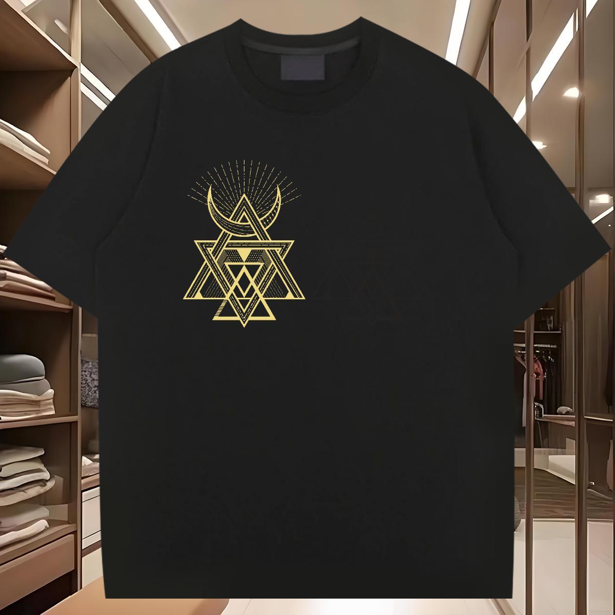 Men T Shirts 230g Cotton totem Summer Casual Crew Neck Breathable Custom Printing Men Clothes T-Shirt Wholesale Free Shipping Tshirts