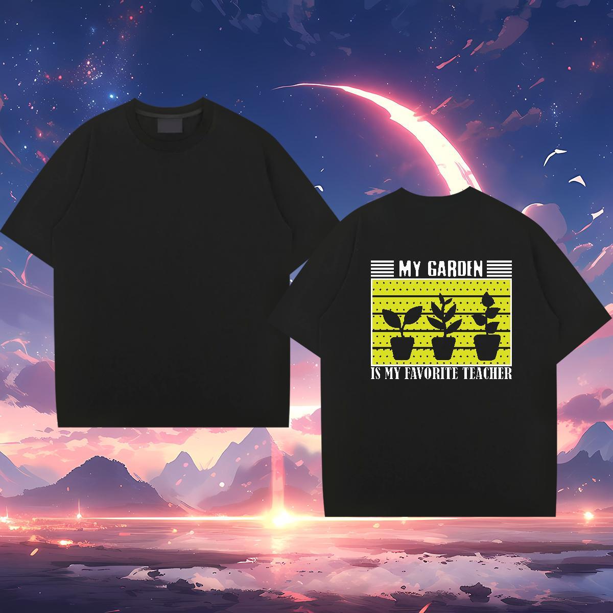 Casual New Man T Shirts 230g Pure Cotton tree Street Casual Tops Tees Short Sleeve Soft Unisex Couples T Shirts Custom Print Plus Size