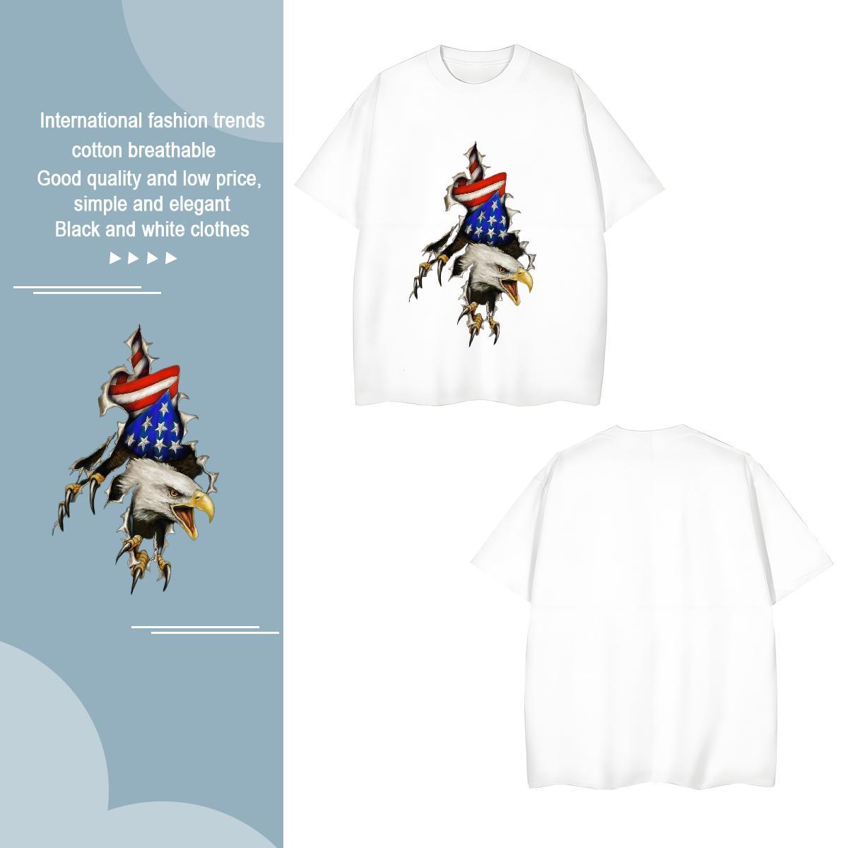 Men T Shirts 100% Cotton 230g cool Daily Wear Round Neck Short Sleeve Black Oversized Men Clothes T-Shirt Factory Direct Unisex Clothings