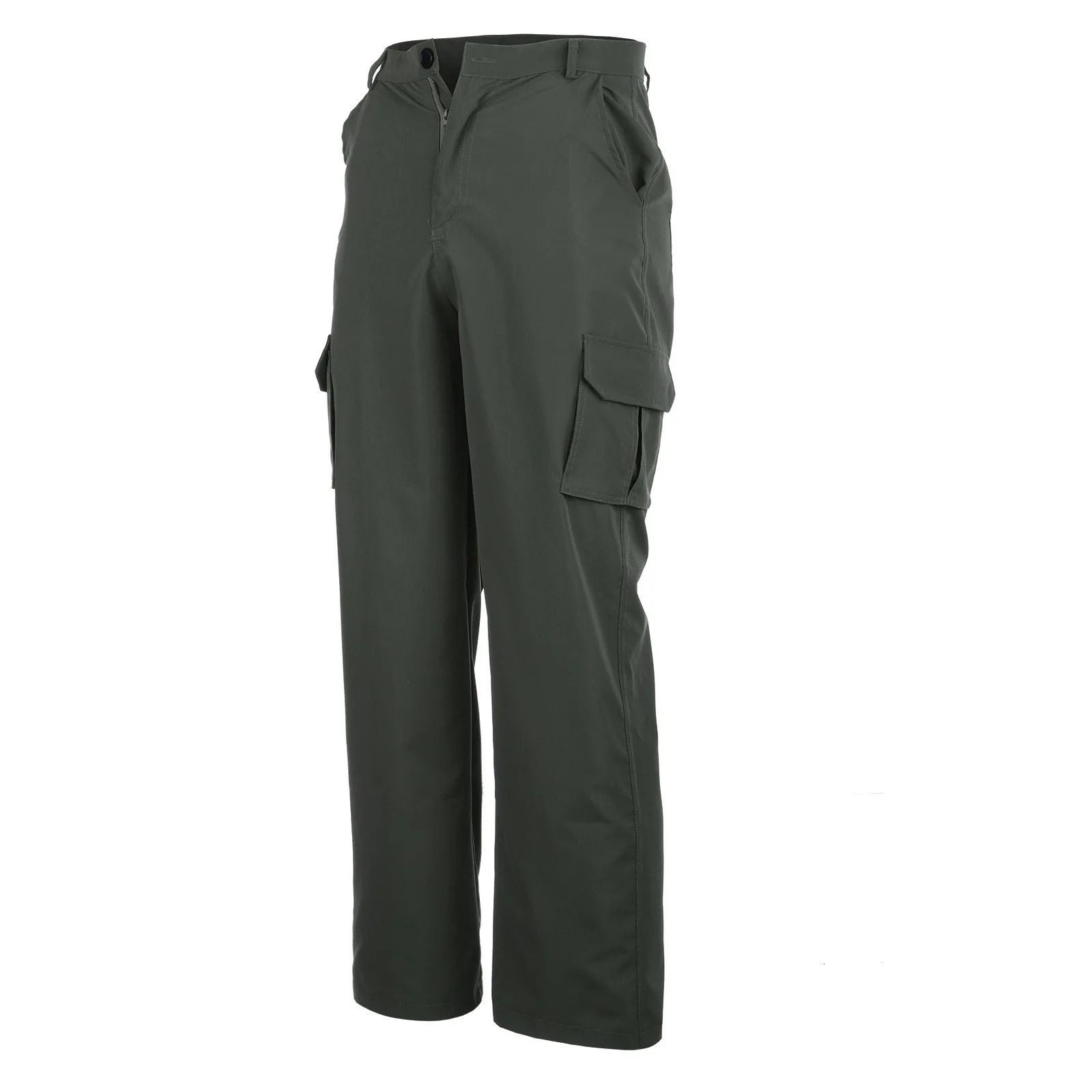 Men Cargo Pants straight Casual Trousers Cotton twill Male Tactical Spring Loose MultiPocket Sweatpants 240806