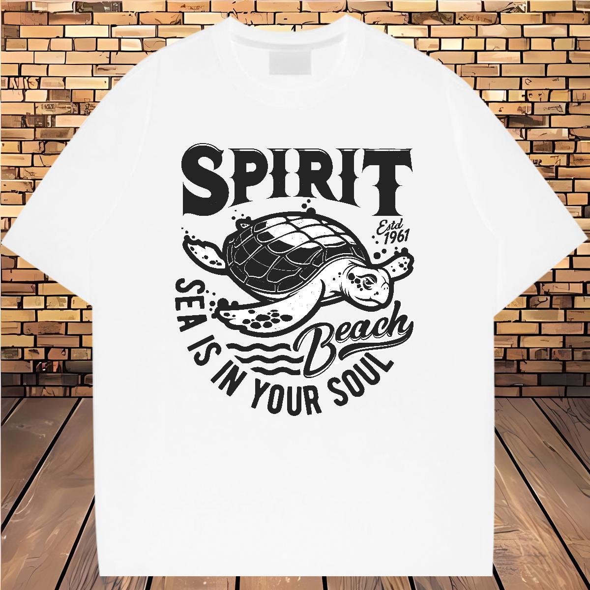 2024 Designer T shirt 230g 100% Cotton Street Casual Tee Shirt Crew Neck Loose Fit Tshirts DIY Printed