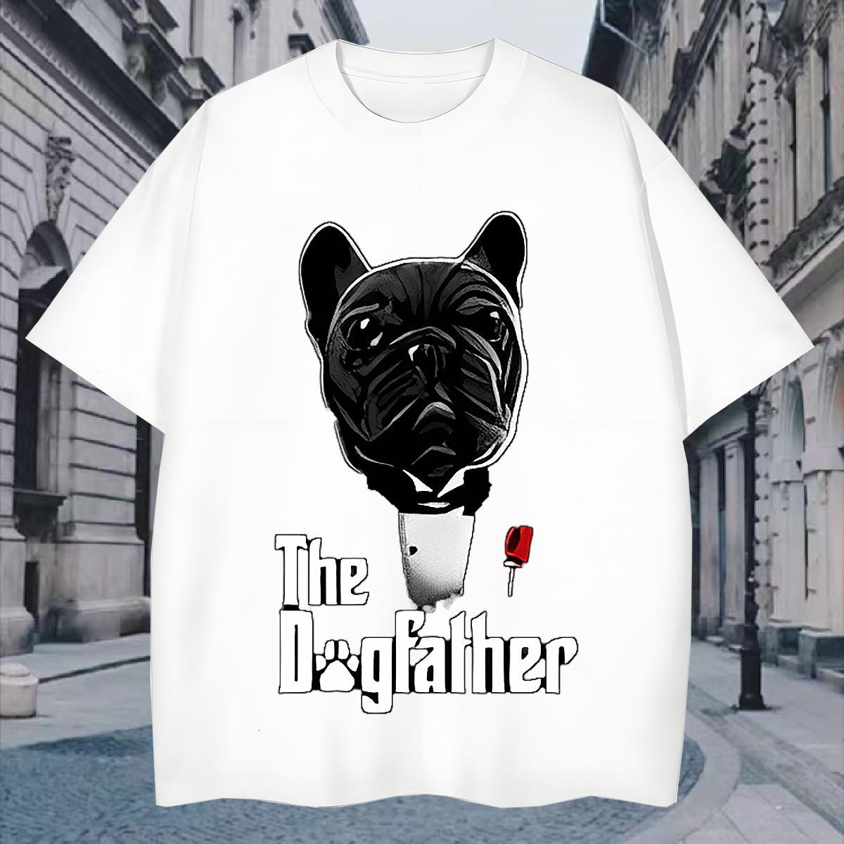 Men T Shirts 100% Cotton 230g dog Sport Pure Cotton Anime Men Tees Factory Direct High Quality Tops
