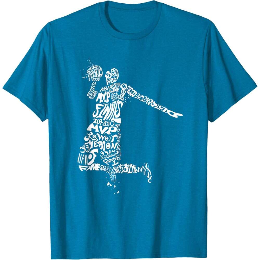 T shirt Mens Vintage Basketball Player Birthday Gifts Men Boys T-Shirt shirts tshirt graphic tee Casual tops summer clothes Short sleeve Free shipping