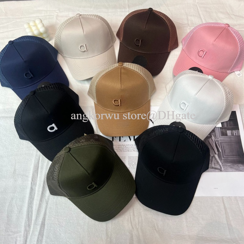 A Designer Cap Off-Duty Cap Trucker Hats Baseball Cap Embroidery Hard Top Man Women Casual Holiday Sun Protection Sun Hat Sports Fitness Trainning Run Duck Tongue Hat