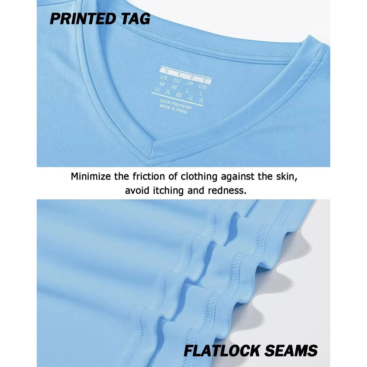 MAGCOMSEN Summer Womens Sun Protection V Neck Hiking Shirts Lightweight UPF50 Long Sleeve Quick Dry T-shirts Outdoor Pullovers 240806