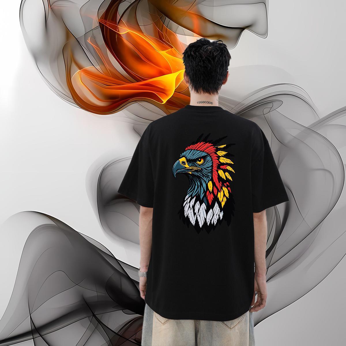 Fashion Designer Man T Shirts 230g Pure Cotton chicken Sport Tops Tees Breathable Crew Neck Brand Tshirt for Man Woman Custom Printed