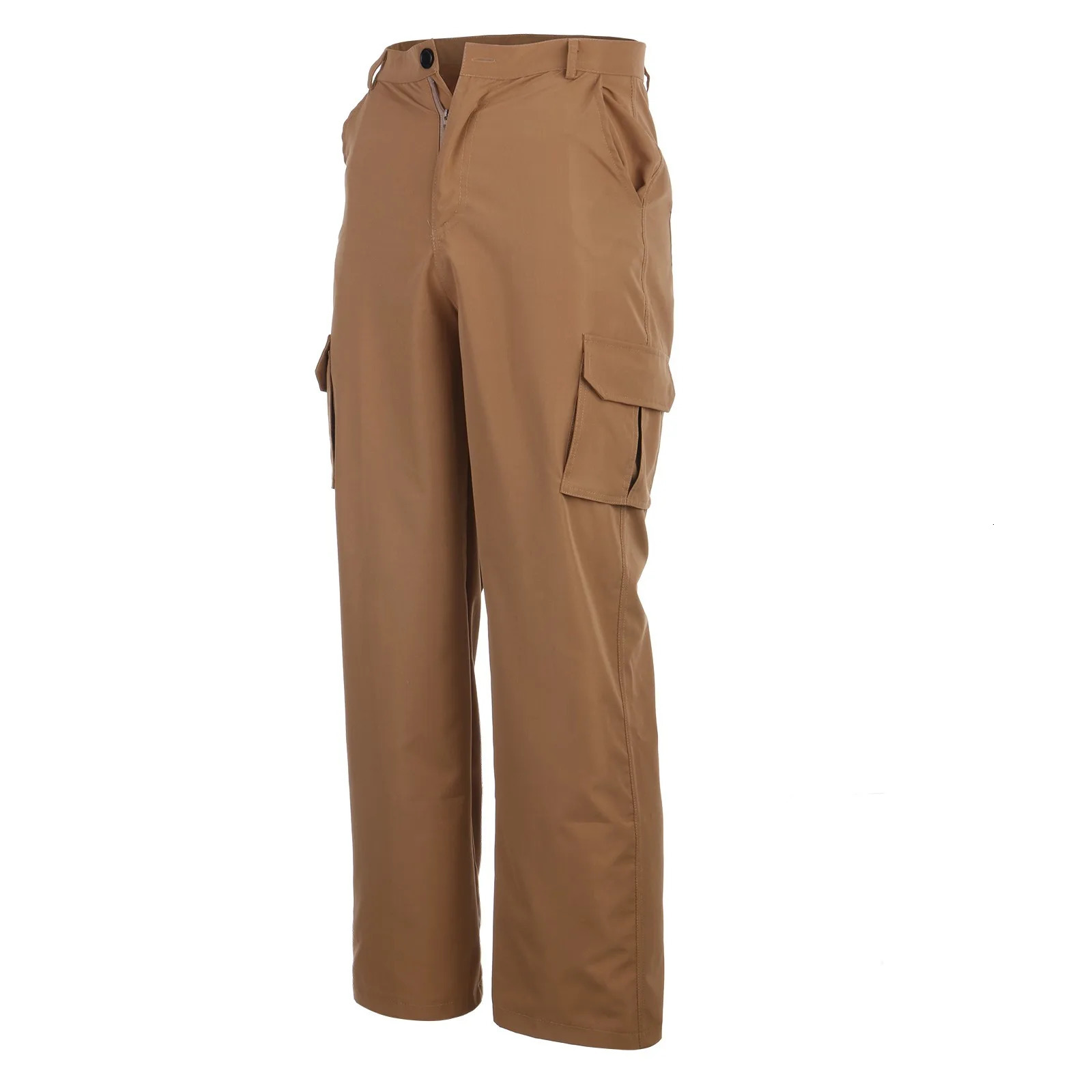 Men Cargo Pants straight Casual Trousers Cotton twill Male Tactical Spring Loose MultiPocket Sweatpants 240806