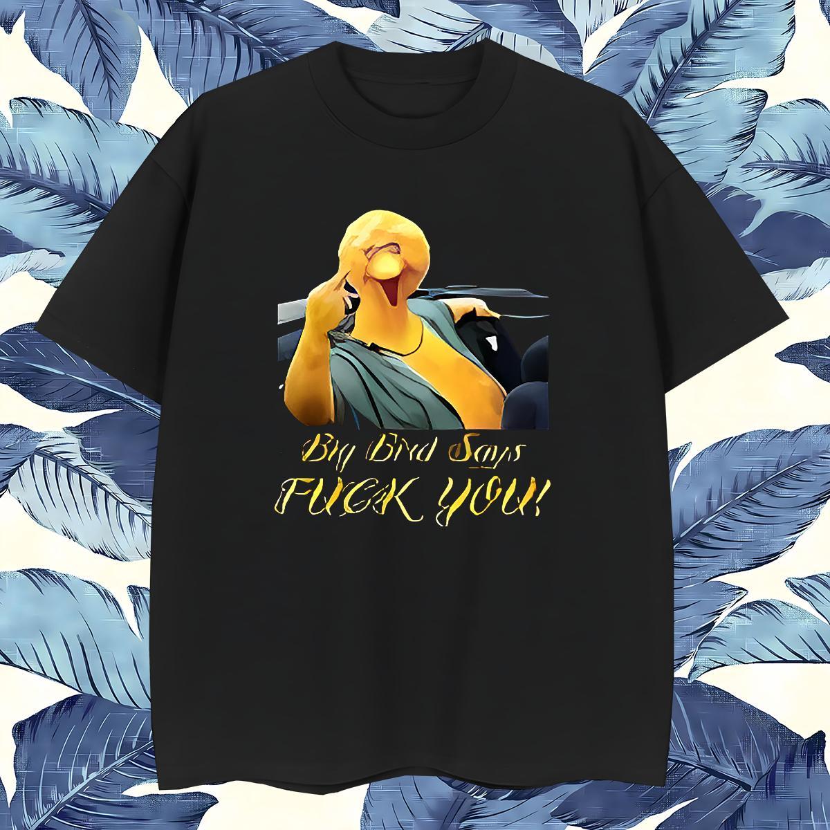 Designer Fashion Man T Shirts 230g 100% Cotton bird High Street Hip Hop Clothes Breathable Short Sleeve Unisex Men Tshirts Oversized 3XL 4XL
