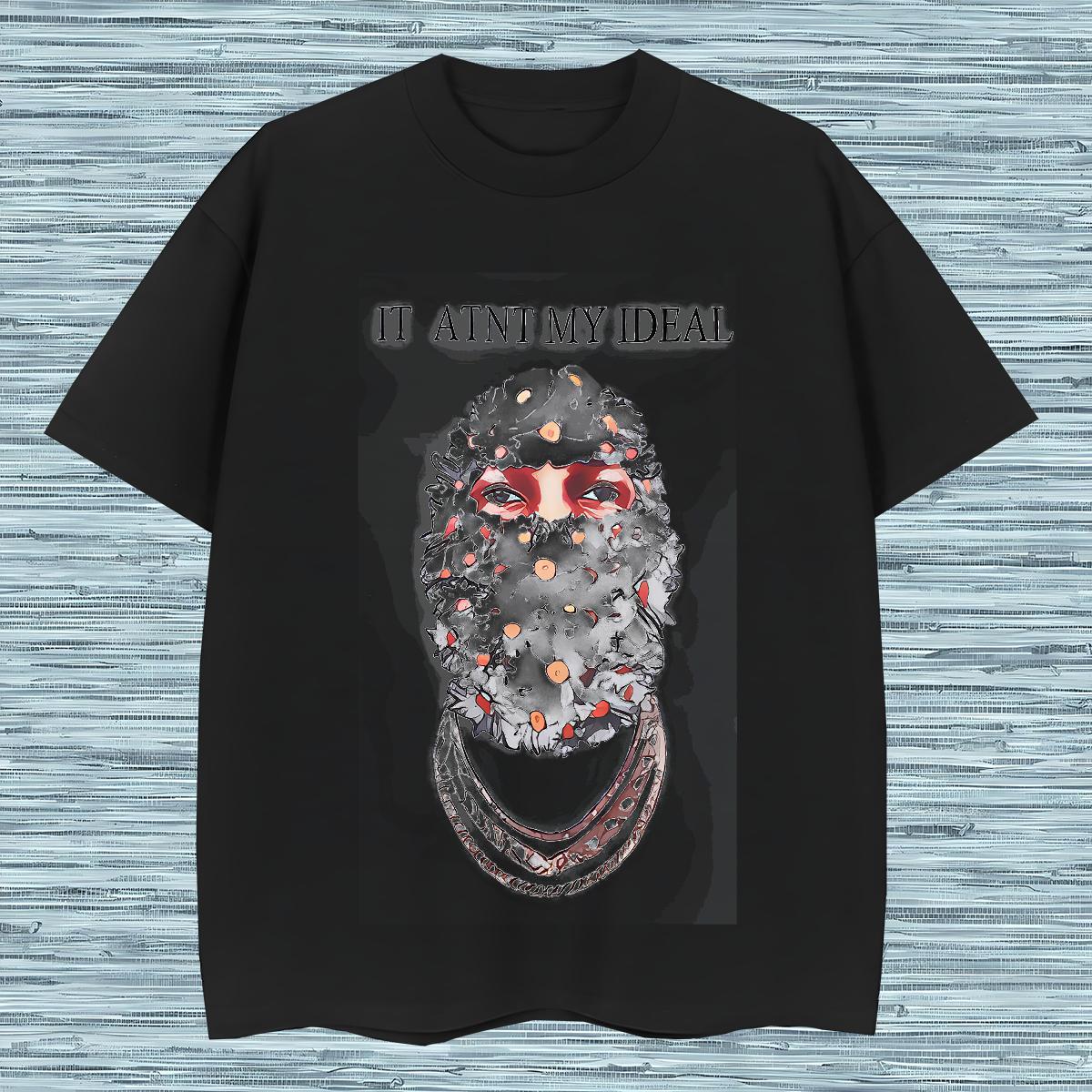 T Shirts Men 230g Pure Cotton portrait Casual Breathable Short Sleeve Asian Size Men Clothes T-Shirt Designer Loose Fit Tops Shirt