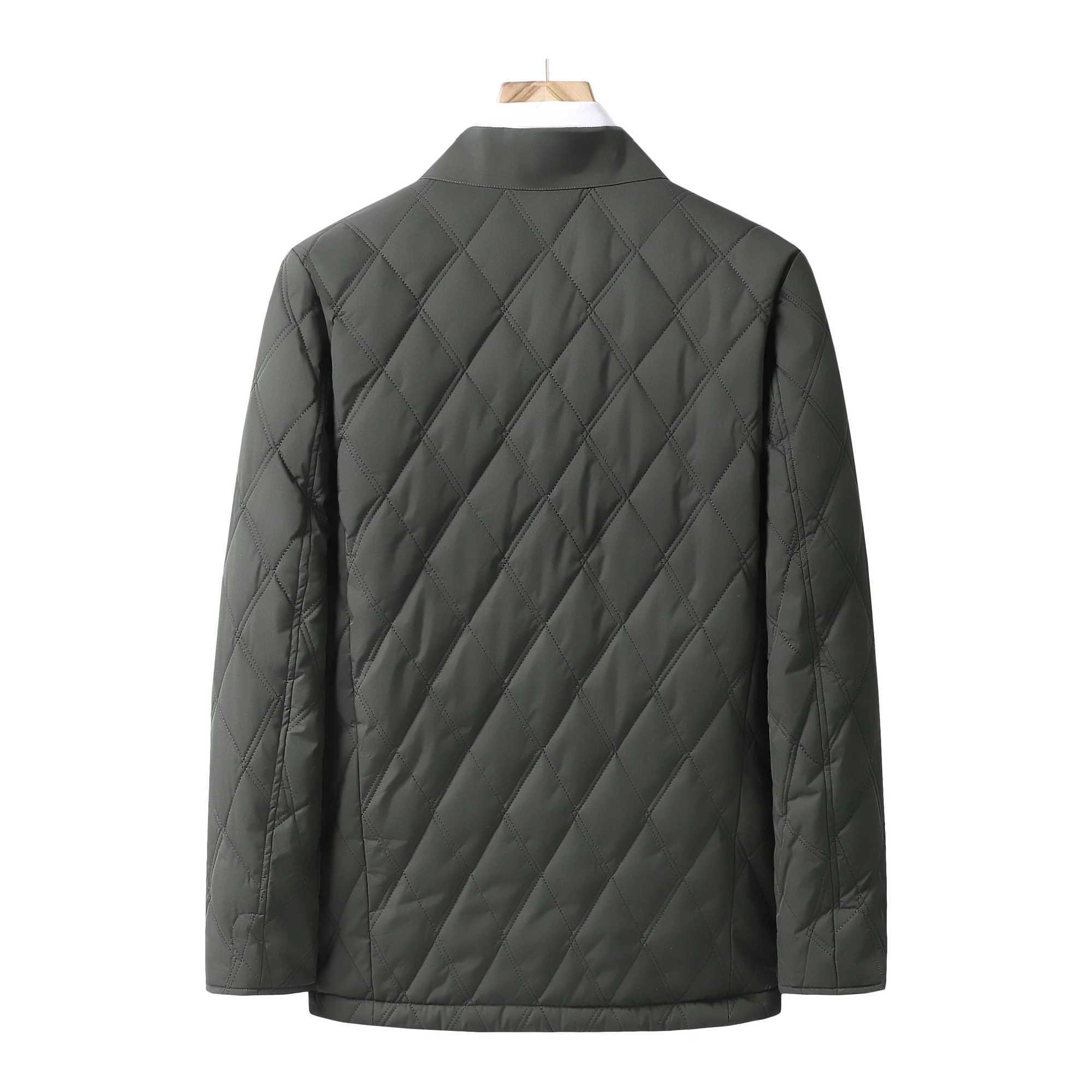 Men's Jackets Autumn and winter middle-aged men warm collar business leisure dad padded clothes z240806