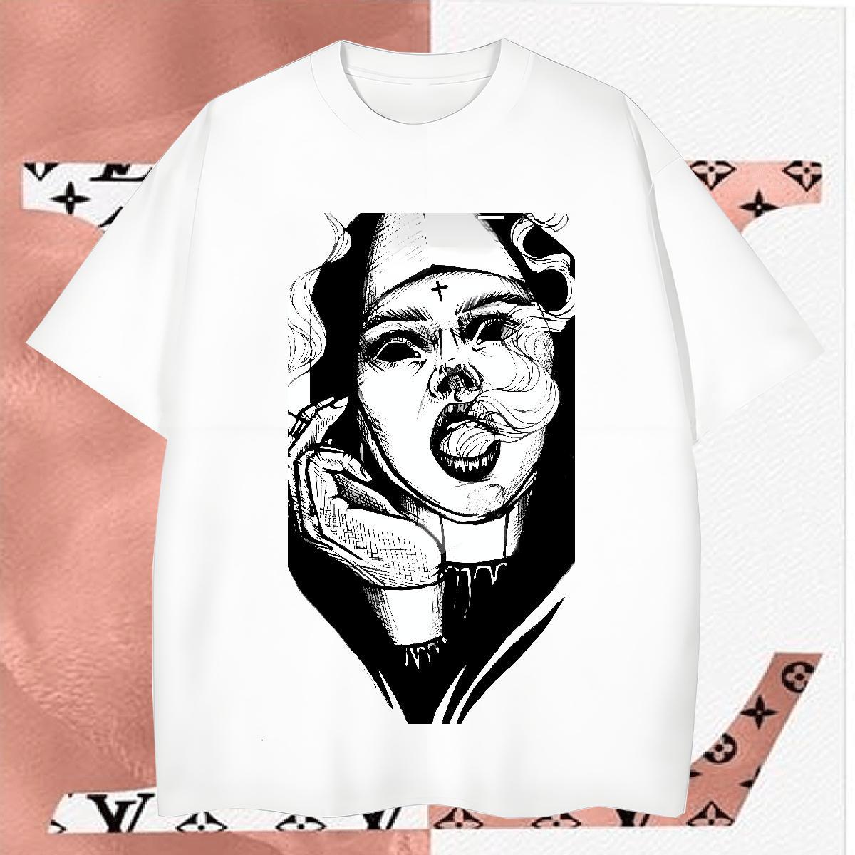 T shirt 230g Cotton nun Sport Breathable Soft Custom Print Oversized Mens Tshirts Factory Direct Loose Fit Tees Shirts