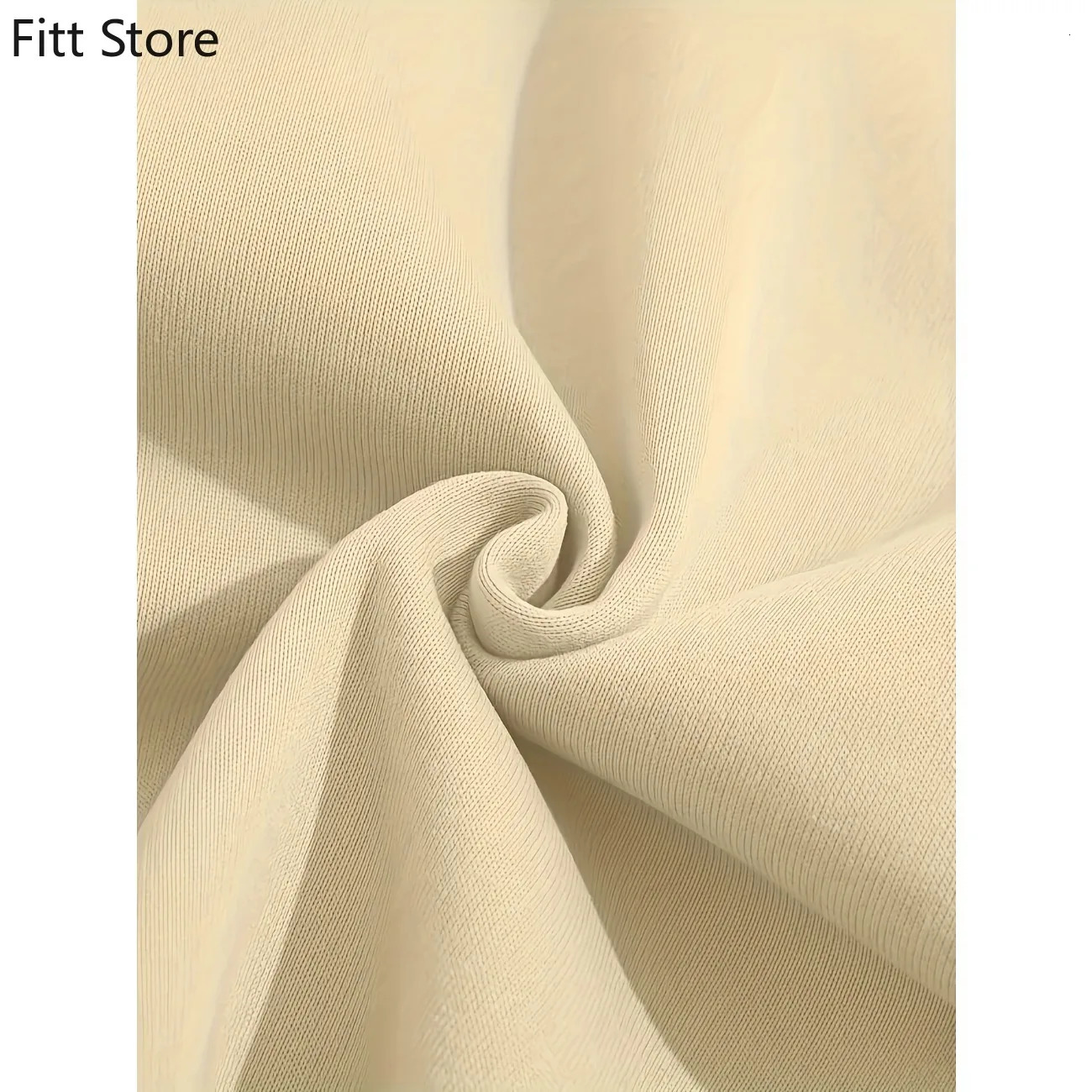 Hoodies Letter Print Hoodie Drawstring Casual Hooded Sweatshirt for Fall Spring Womens Clothing 240806