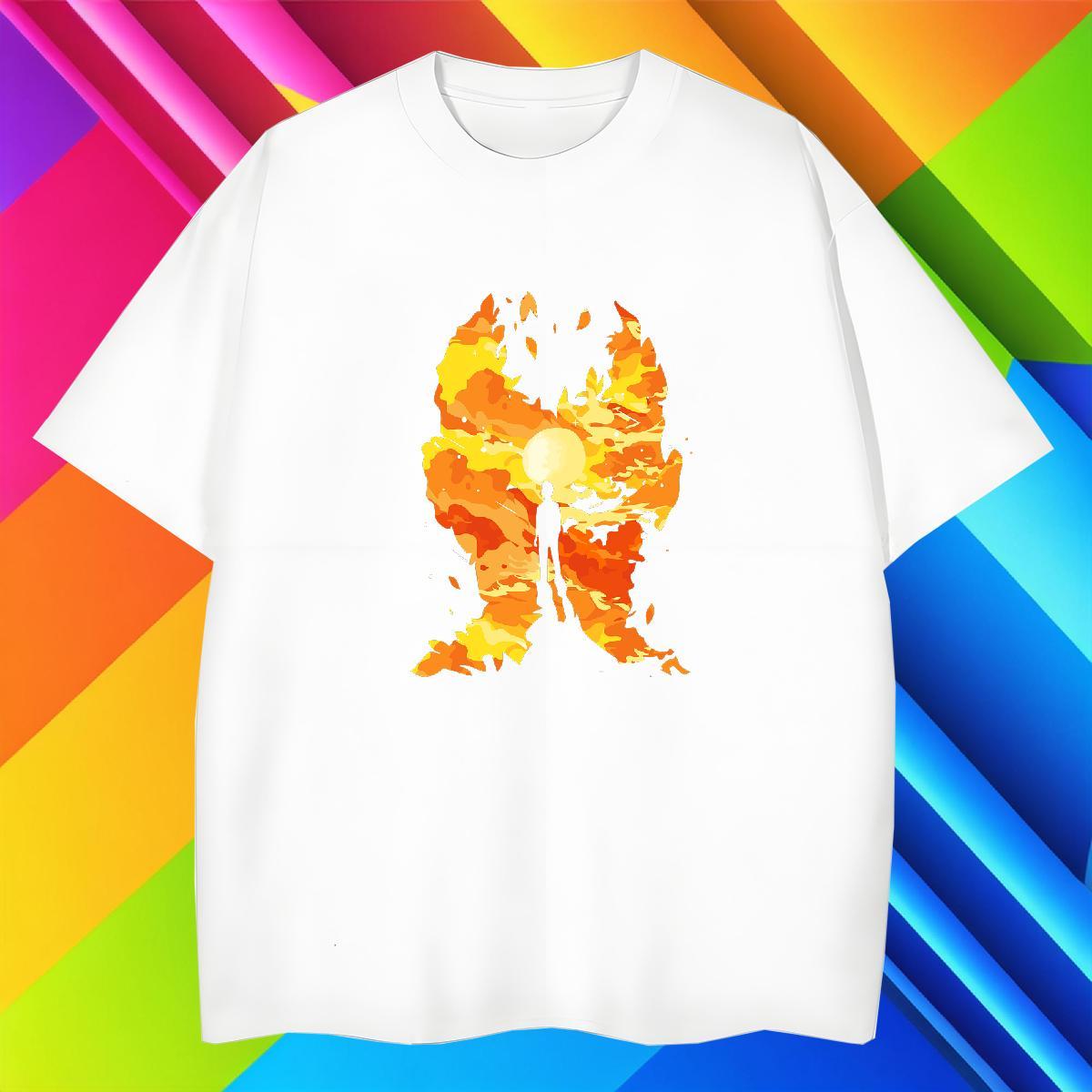 T Shirts Men 230g Pure Cotton painting Street Wear O Neck Short Sleeves DIY Logo Oversized Tshirt for Man Woman Brand TOP Quality Tshirts