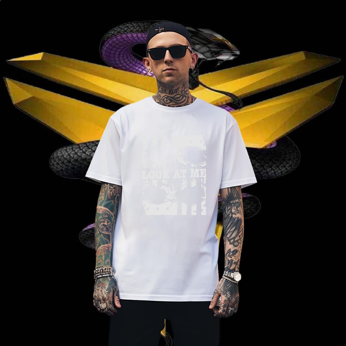 T Shirts Men 230g 100% Cotton icon Hip Hop Street O Neck Short Sleeves Plus Size Cartoon Men Tops Tees Fashion Designer TOP Quality Clothes