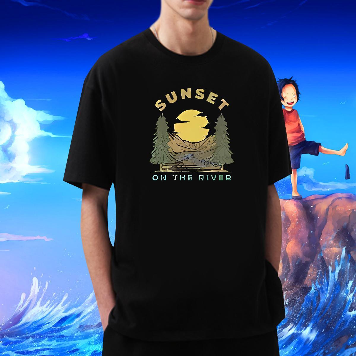 Soft Couples T Shirts 230g 100% Cotton Sports Casual mountains Oversized 3XL 4XL Short Sleeve O-Neck Fashion Design Mens T Shirts Polos