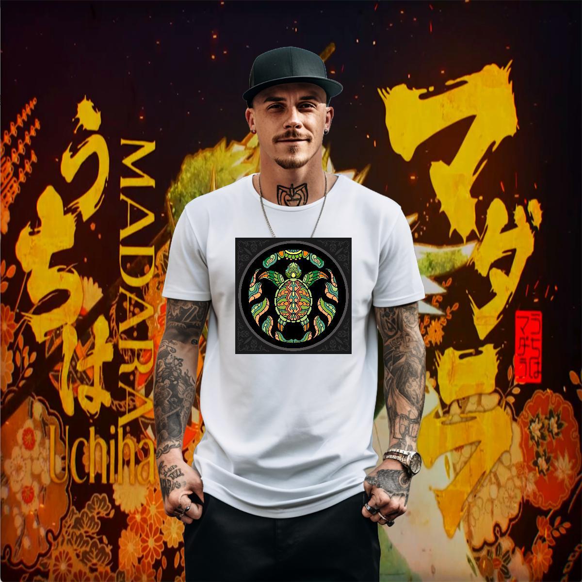 Designer T shirt 230g Cotton tortoise Daily Wear Tees Breathable Crew Neck Soft Tshirt for Man Woman DIY Logo Oversized