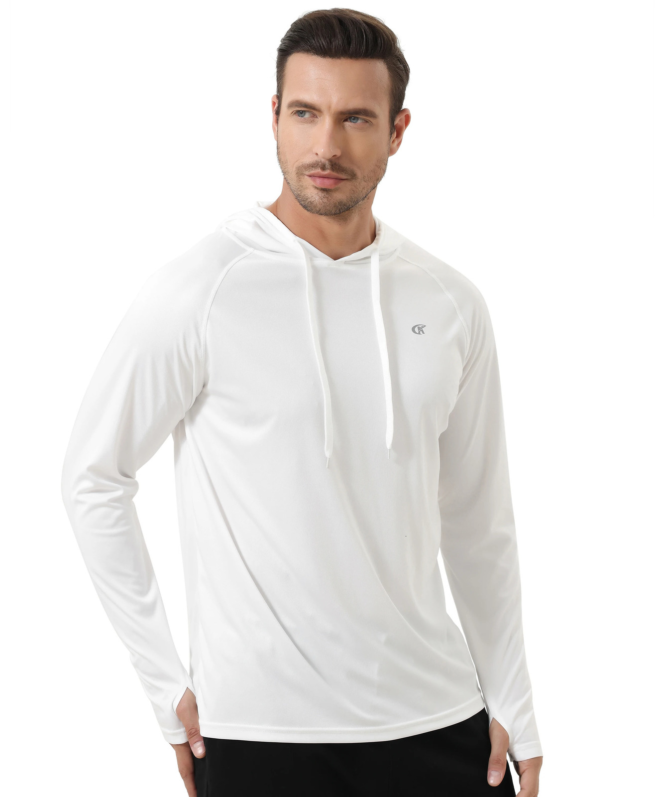 Summer Men Fishing Shirts Cooling Hoodie Mens Long Sleeve UPF 50 Rash Guard Tracksuit Running Hiking Jogger Shirt y240819