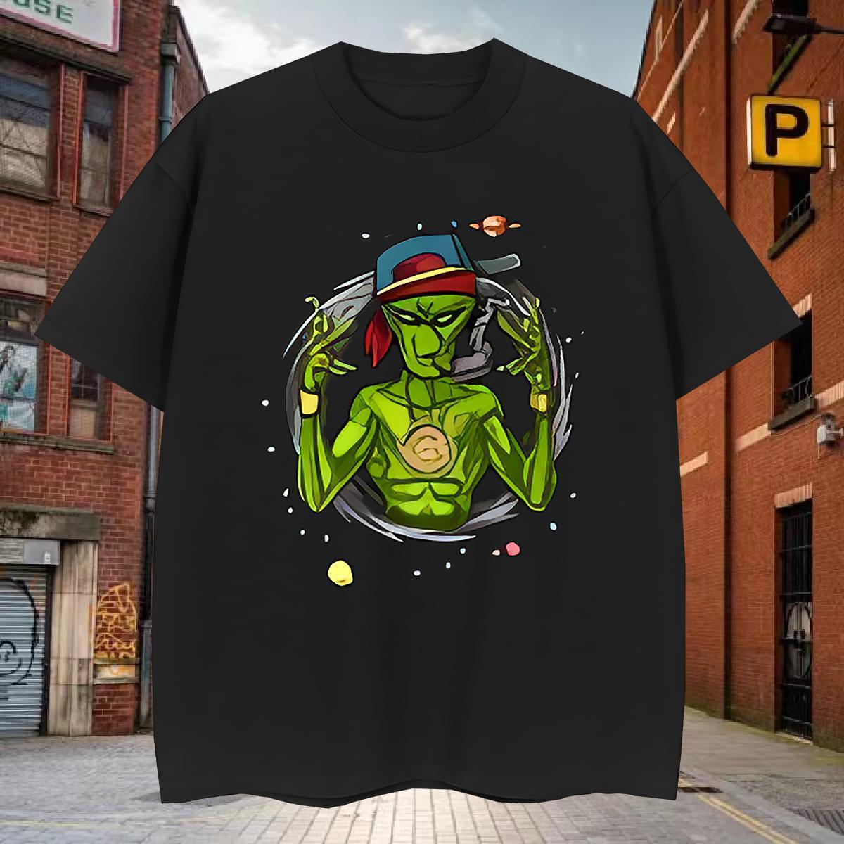 Men T Shirts 100% Cotton 230g Animated characters Sport Breathable Crew Neck DIY Printed Men Tees 2024 Designer Cool Design Clothes