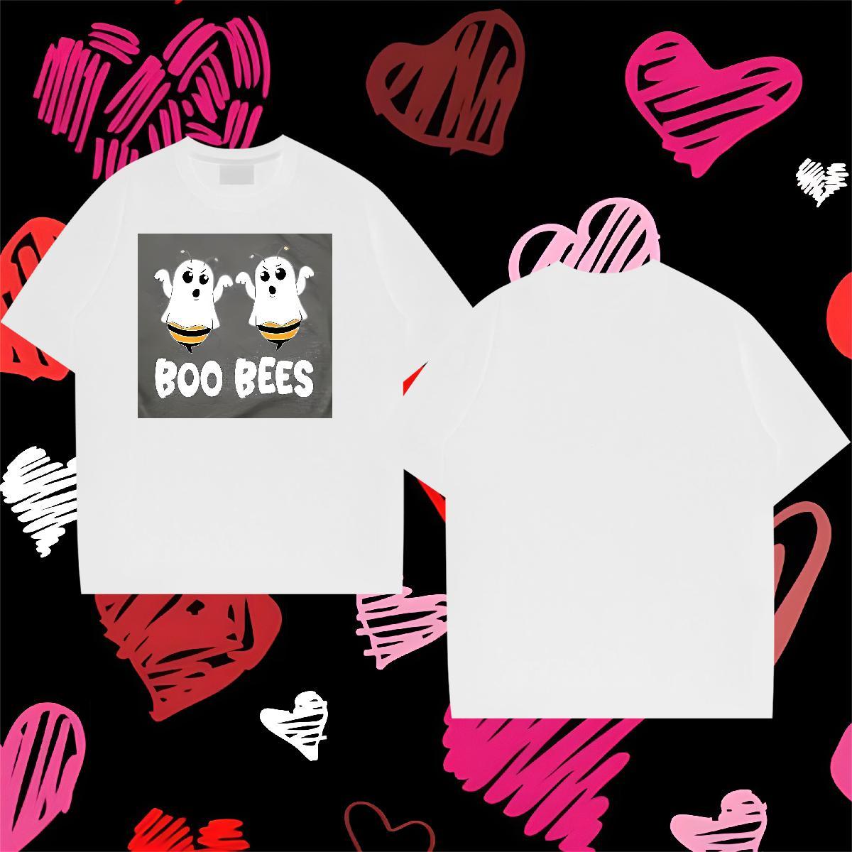 Casual New T Shirt For Man 230g Cotton halloween Outdoor Tees Breathable Crew Neck TOP Quality Men Tops Tees Custom Print Plus Size