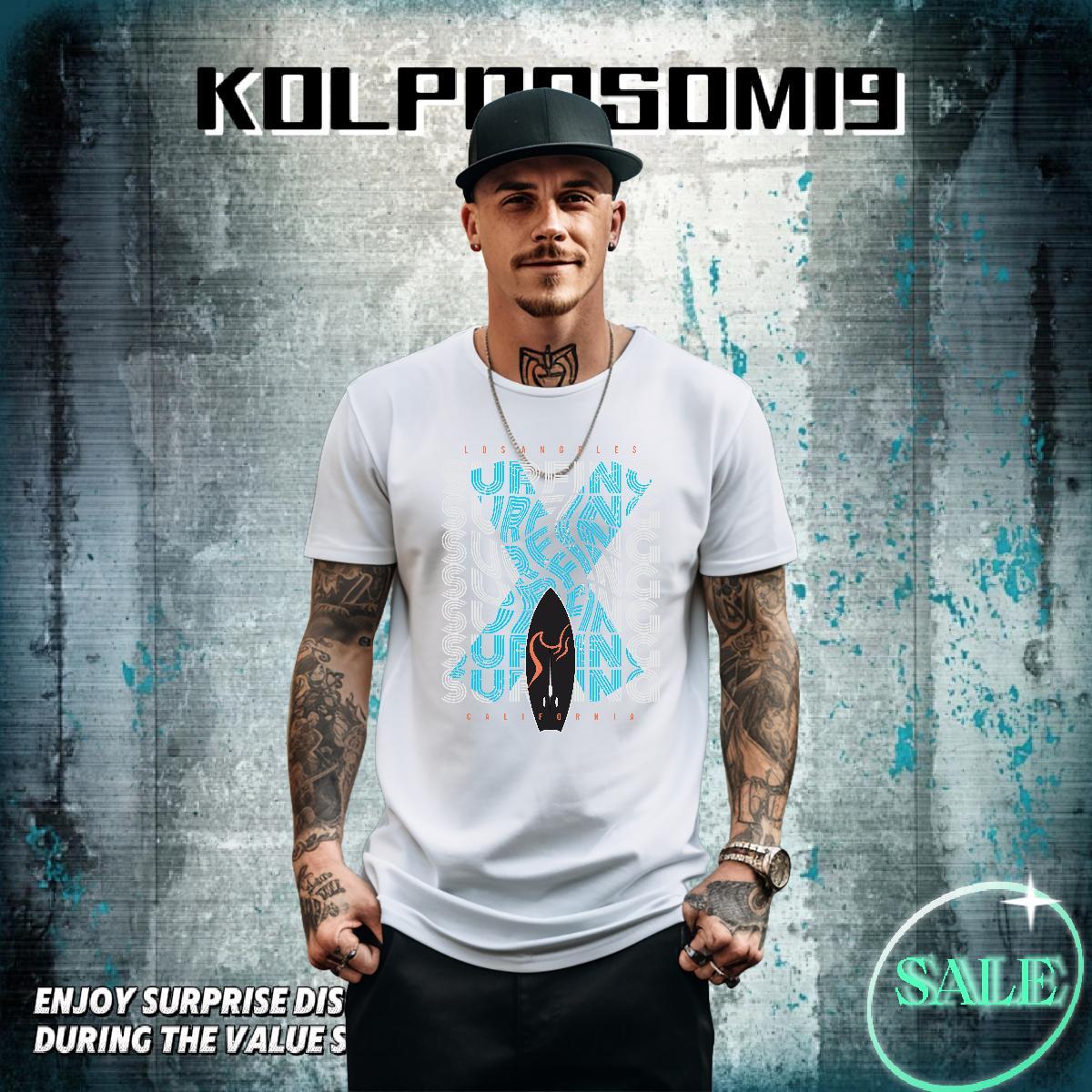 Cool Men Tshirts 230g Pure Cotton Daily Outfit letter Cartoon Print Breathable Short Sleeve 2024 DIY T-Shirts for Men Clothes