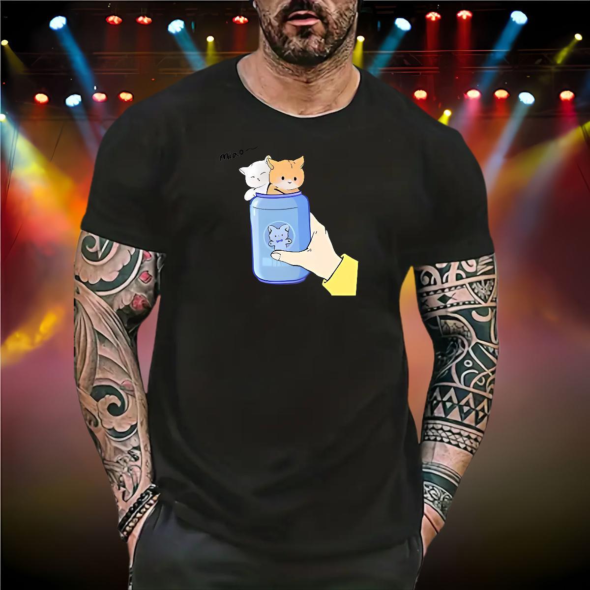 Designer Fashion T-Shirts for Men 100% Cotton 230g Spring Summer Tops Breathable Short Sleeve Brand Men Clothes T-Shirt Custom Big Size