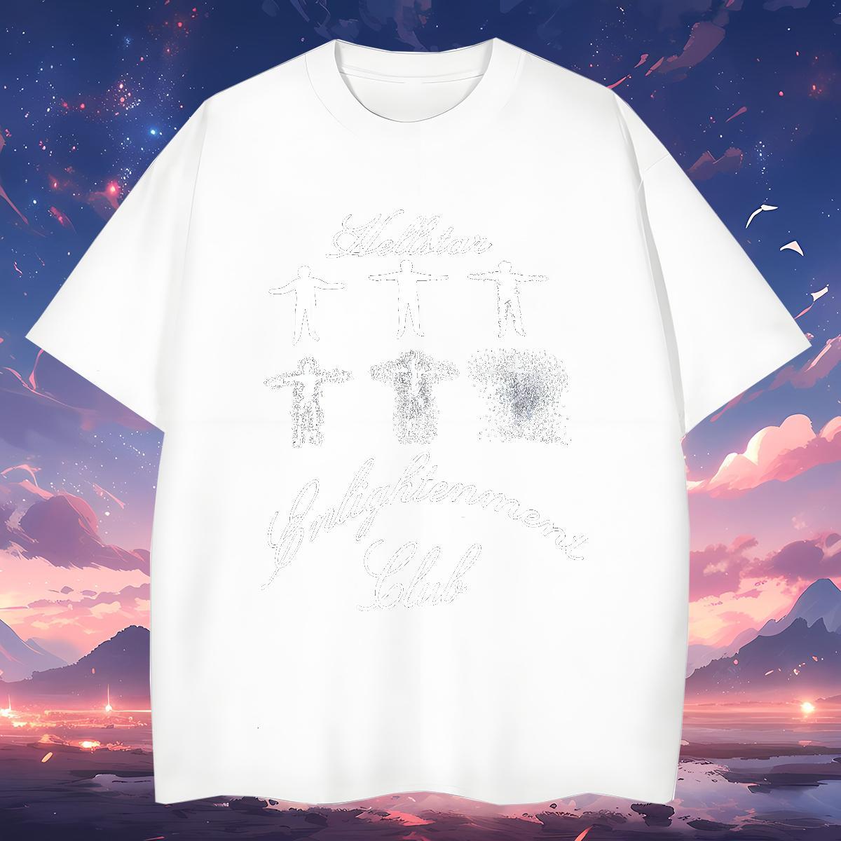 T-Shirts 230g 100% Cotton handpainted Anime Printing Street Pure Cotton Oversized Mens Tshirts 2024 Summer Classic Tops Tees