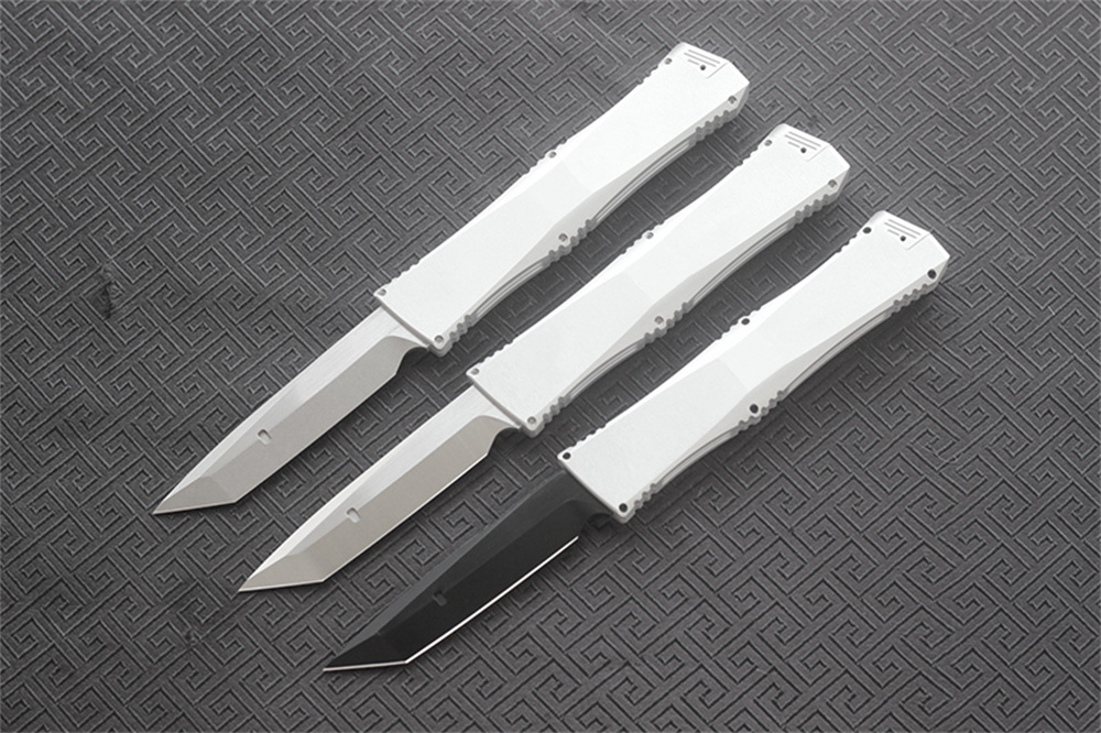 VESPA CT2 7075 Aluminum handle Blade S35VN Stone wash /sanding,Outdoor knives