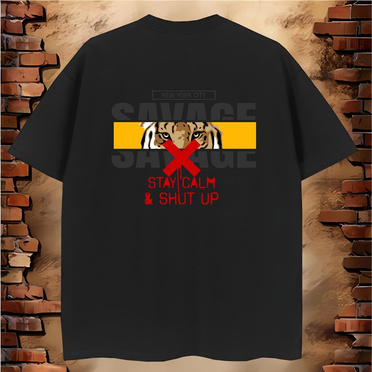 Man T Shirts 100% Cotton 230g Spring Summer O-Neck Short Sleeve Oversized 4XL Men Tops Tees New Unisex Clothings