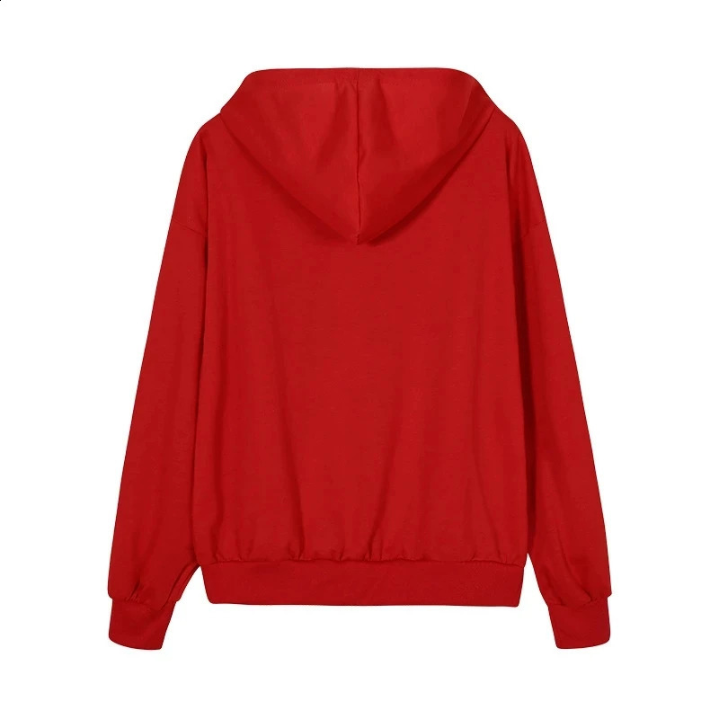 Y2K Rhinestone Skeleton Hoodies Women Gothic Black Zip Up Oversized Sweatshirts Female Retro Harajuku Hooded Jacket Streetwear 240805