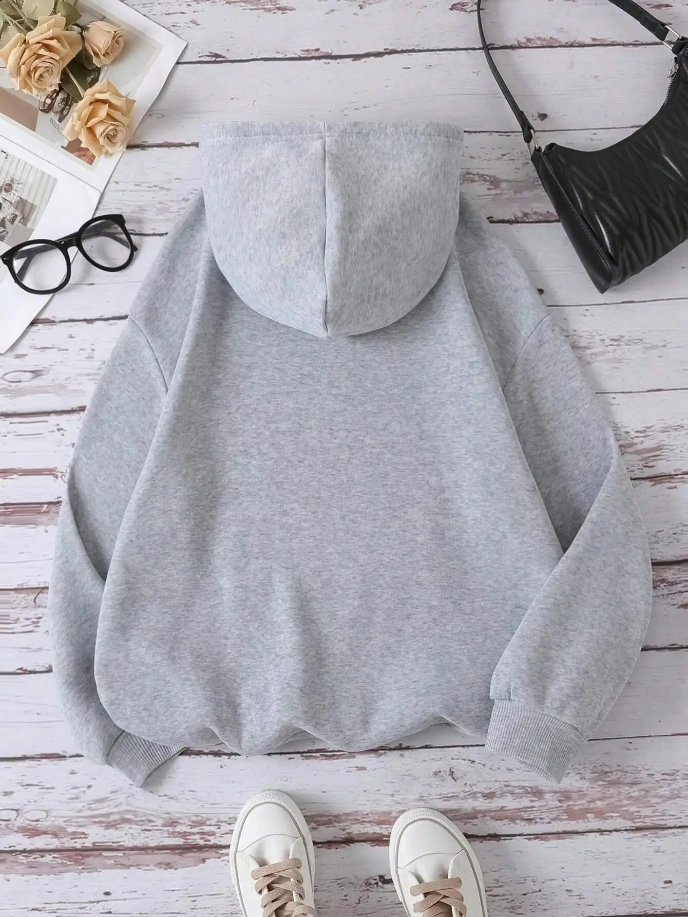 Cute Cat Claw Rock Paper Scissors Sweatshirt Womens Fashion Quality Breathable Hooded Warm Casual Hoodies Loose Clothing 240806