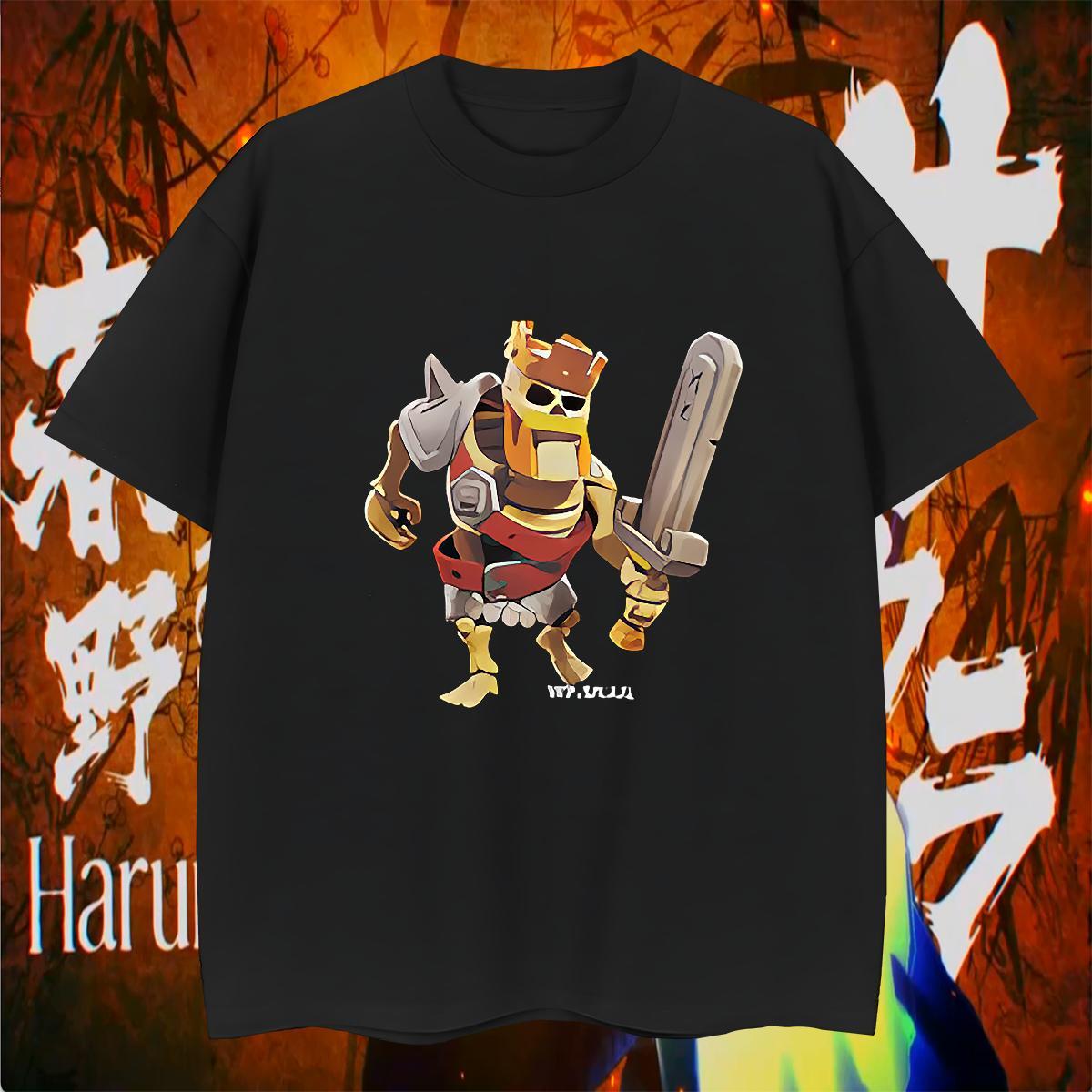 Mens T Shirts 230g Pure Cotton Anime characters Street Wear Crew Neck Custom Printed Couples T Shirts Wholesale TOP Quality Tops Shirt