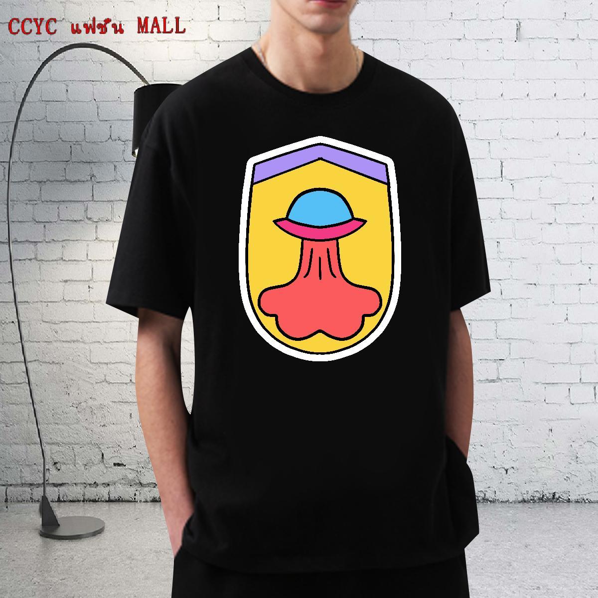 Brand Men Clothes T-Shirt 100% Cotton 230g Street ET Customized Print Breathable Fashion Casual T-Shirts Tops Shirt