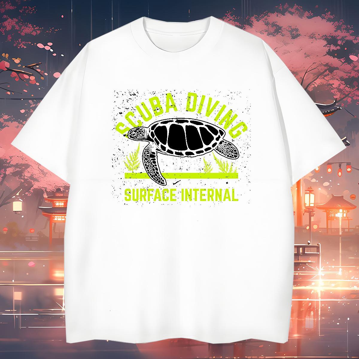 Mens T Shirts 230g Pure Cotton Spring Summer Breathable Short Sleeve Graphic Men Tees 2024 Comfortable Tops