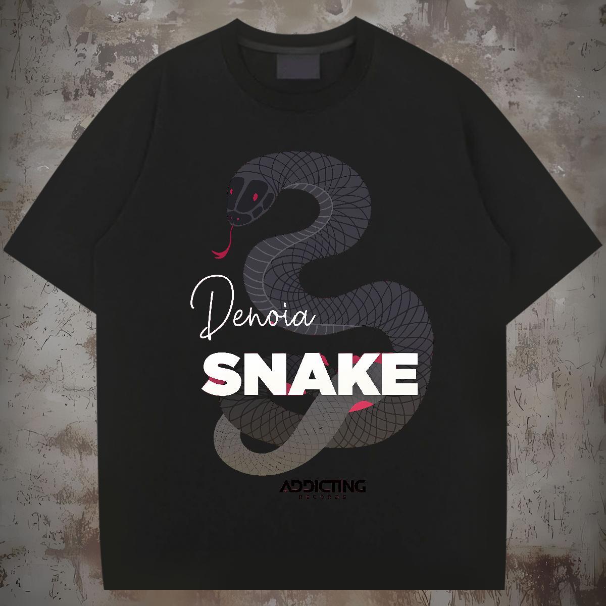 Designer Mens T Shirts 230g 100% Cotton snake Spring Summer Polos Round Neck Short Sleeve Classic Men Tshirts DIY Printed