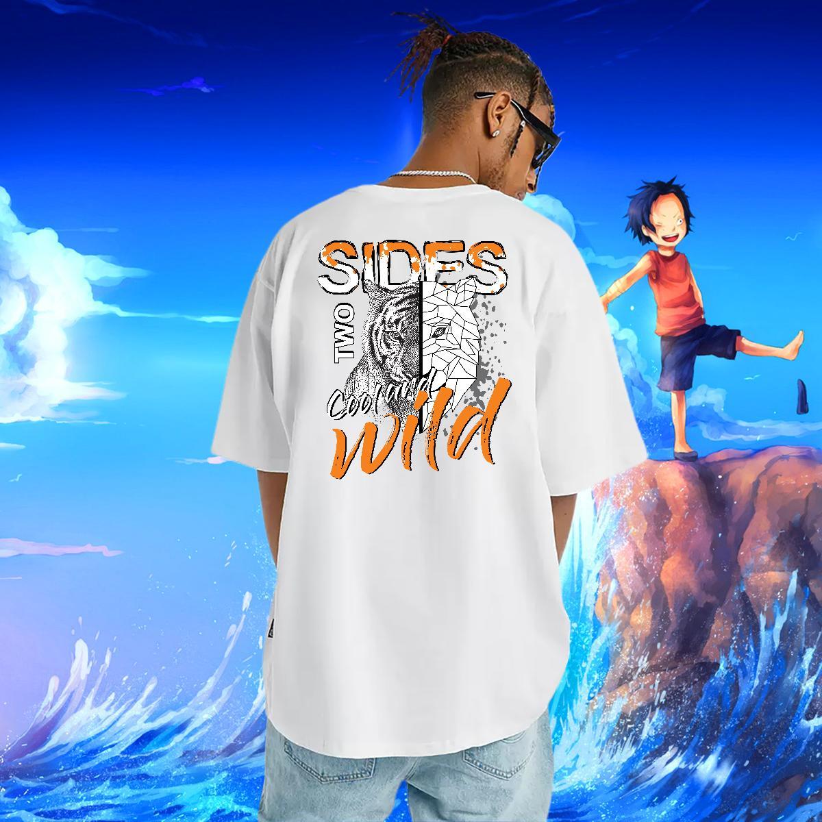 2024 Summer T-Shirts for Men 230g Cotton Casual Daily Wear Tops Shirt Crew Neck Loose Tshirts Custom Print Oversized