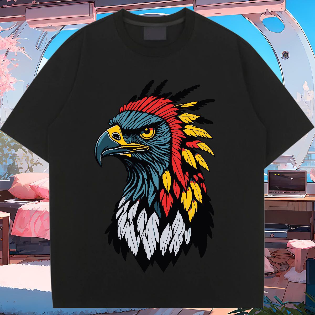 Loose T shirt Breathable Short Sleeve Tshirt for Man Woman Custom Print Oversized chicken Street Casual 230g Pure Cotton Brand Wear